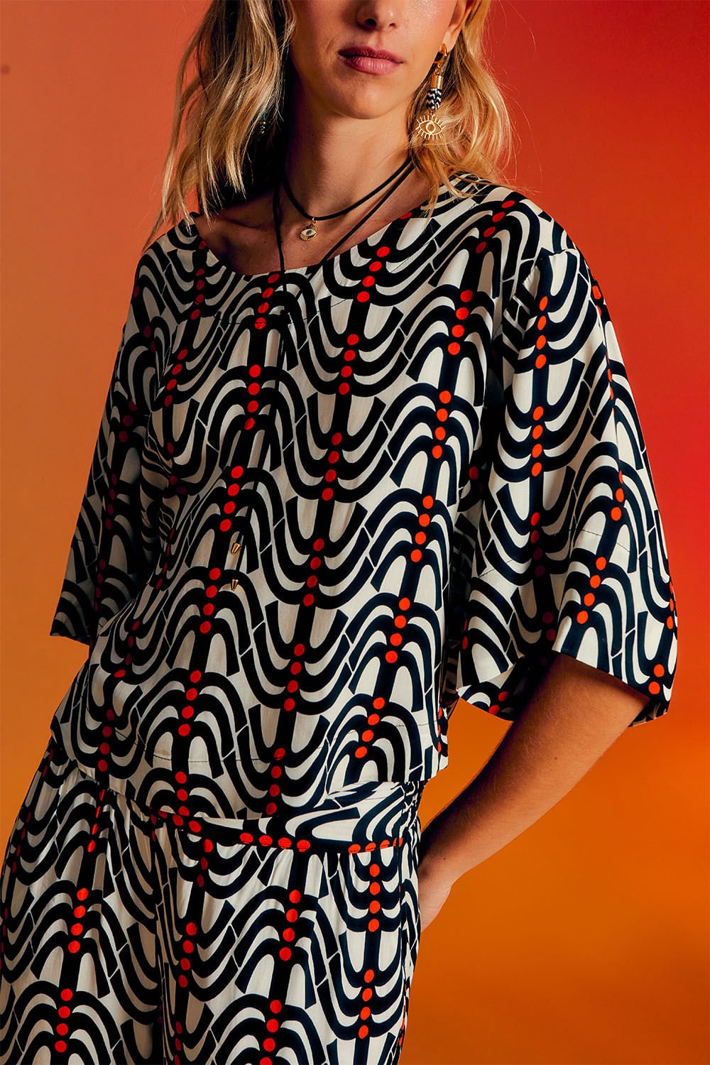 CAMISA LILI SUNSET SURF - totemstore